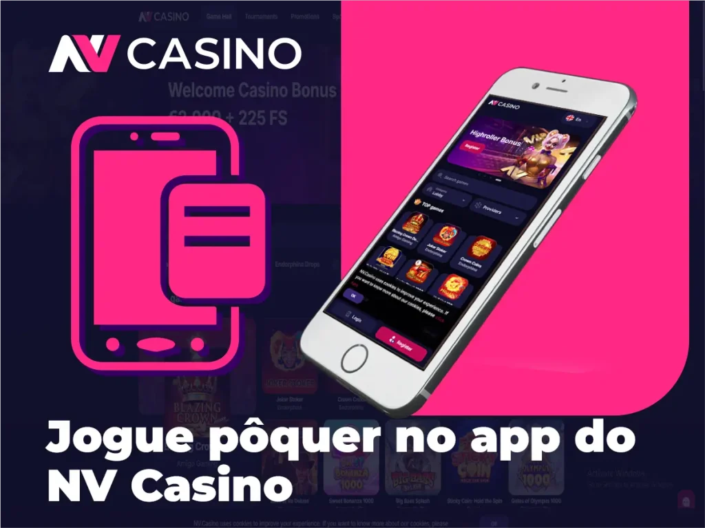Jogue pôquer no app do NV Casino